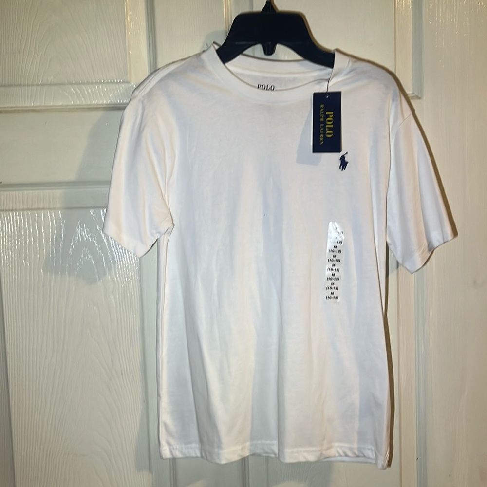 White tee, new, never worn.